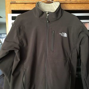North Face Mens Lg Windproof Fleece-Lined Jacket